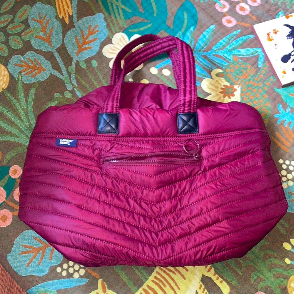 ❌SOLD❌✨LANDS END✨ Lightweight Puffer Tote